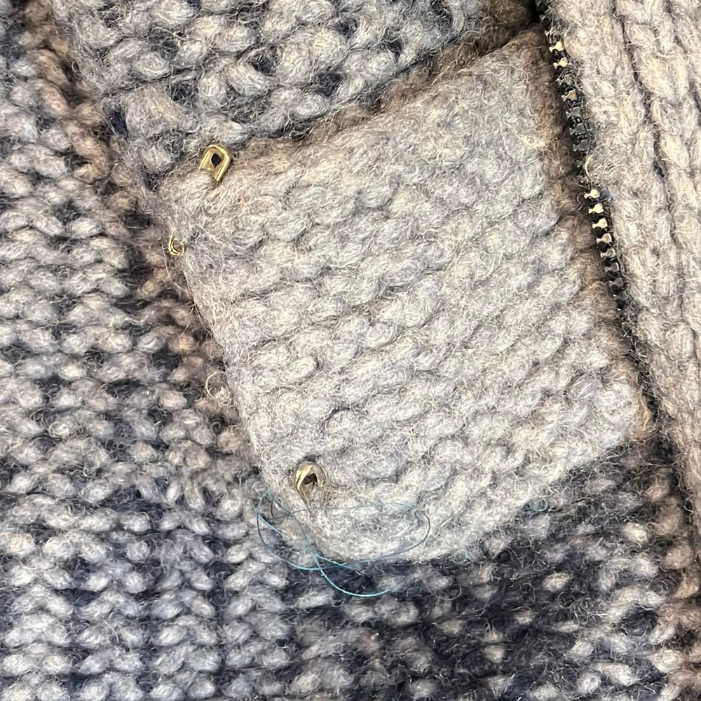 Filson vintage like Ketchikan sweater blue thunderbird - Picture 10 of 11